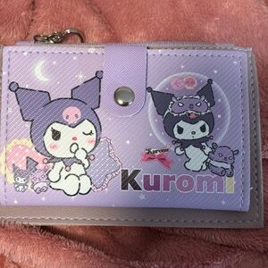 Kuromi Purple Wallet